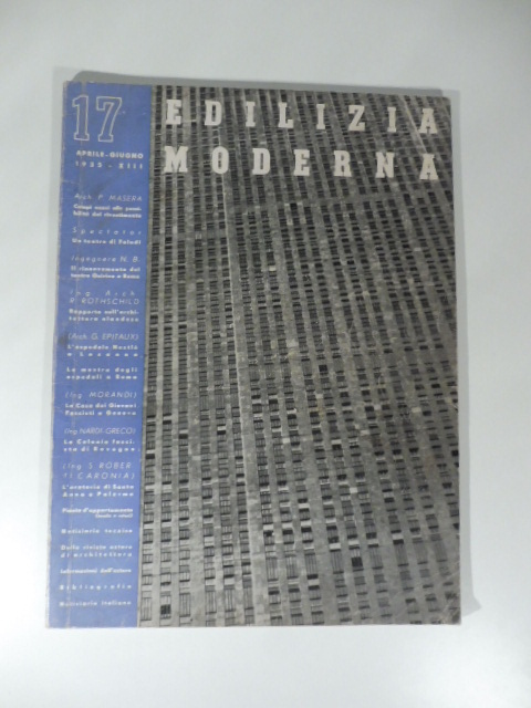 Edilizia moderna, aprile-giugno 1935