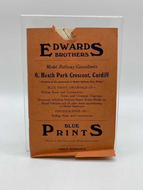 Edwards Brothers, Cardiff. Model Railway Consultants (Catalog)
