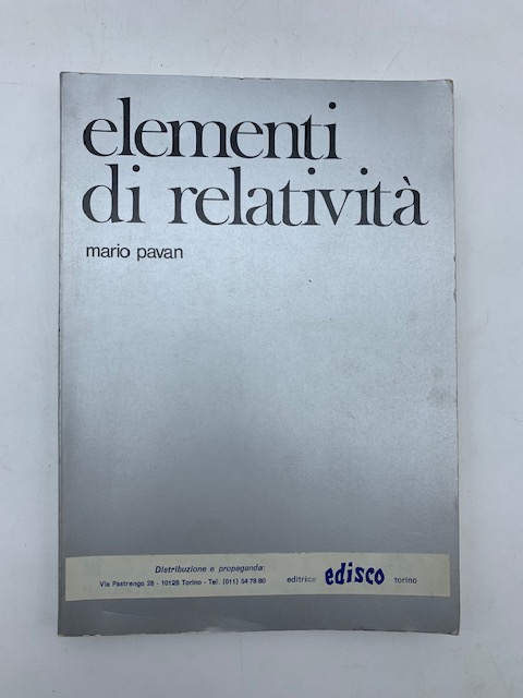 Elementi di relativita'