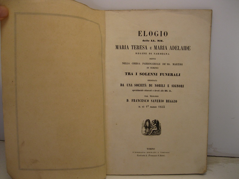 Elogio delle LL. MM. Maria Teresa e Maria Adelaide, regine …