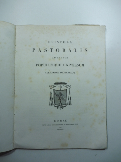 Epistola pastoralis ad clerum populumque universum Aversanae dioeceseos