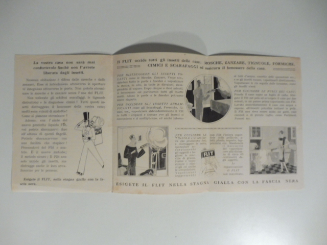 Esigete il Flit nella stagna gialla con la fascia nera. …