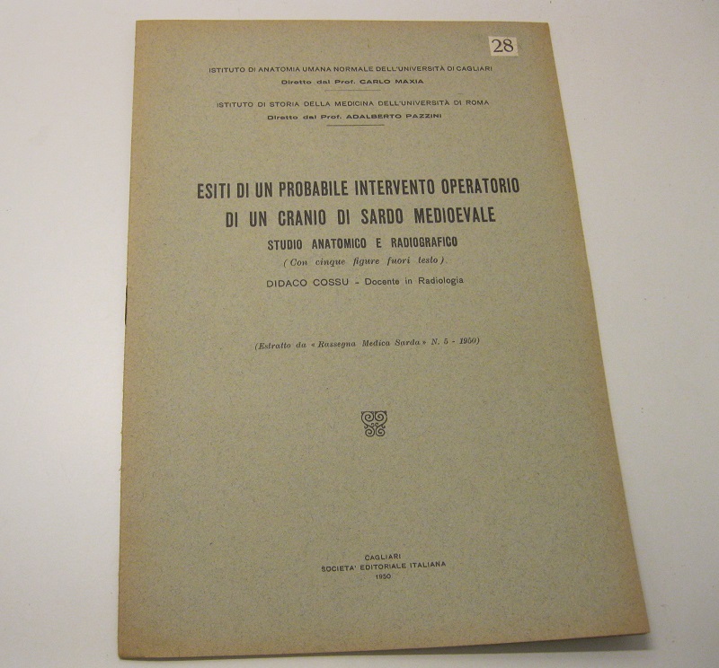 Esiti di un probabile intervento operatorio di un cranio di …