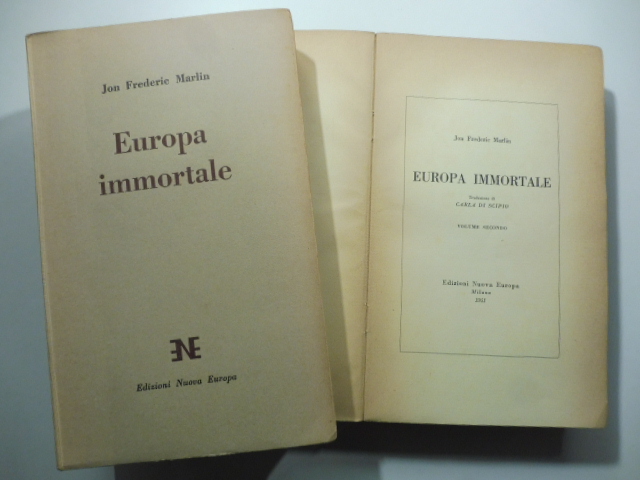 Europa immortale, 2 volumi.