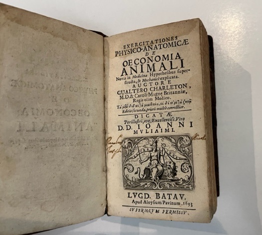Exercitationes physico-anatomicae de oeconomia animali novis in medicina hypothesibus superstructa …