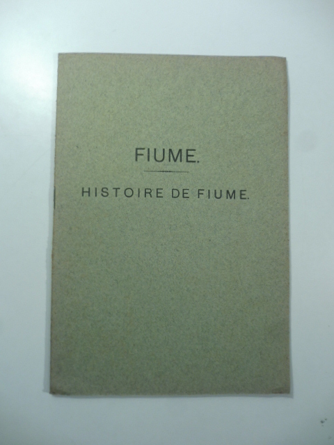 Fiume. Histoire de Fiume