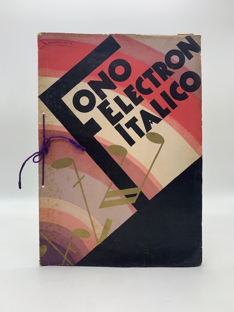 Fono-electron italico (Catalogo pubblicitario con copertina illustrata da Codognato)