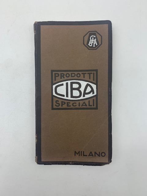 Formulario per i prodotti speciali Ciba. VI edizione 1933