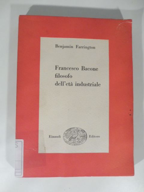 Francesco Bacone filosofo dell'eta' moderna