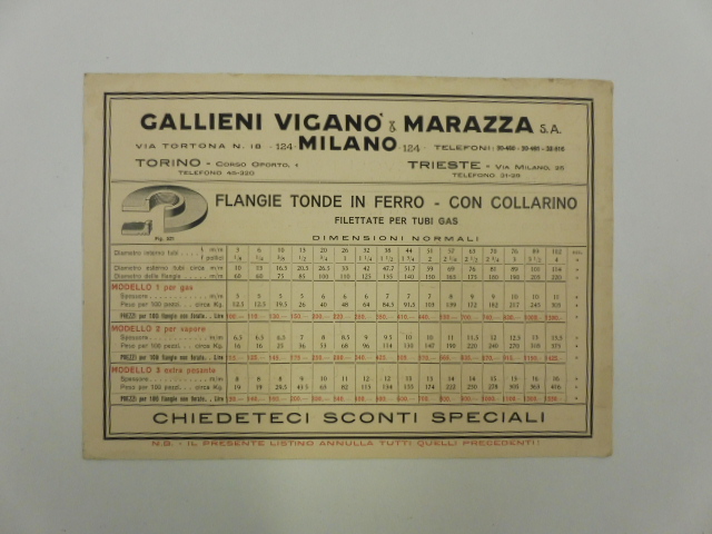 Gallieni, Vigano' & Marazza