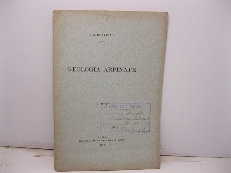 Geologia arpinate