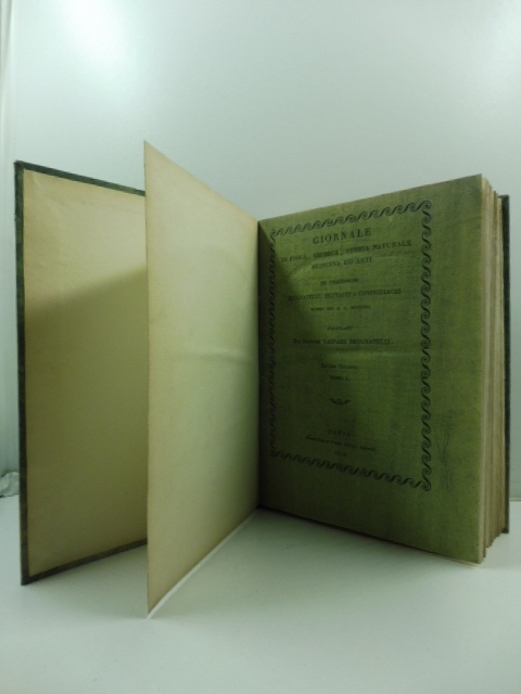 Giornale di fisica, chimica, storia naturale medicina ed arti de' …