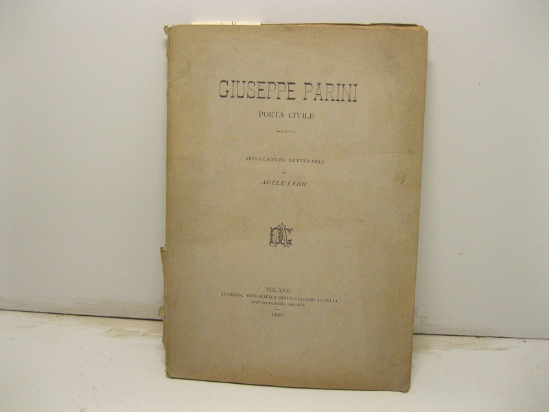 Giuseppe Parini poeta civile. Spigolatura letteraria