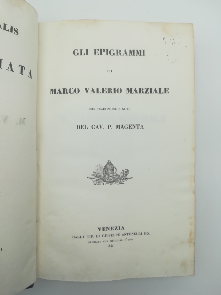 Gli epigrammi di Marco Valerio Marziale con traduzione e note …