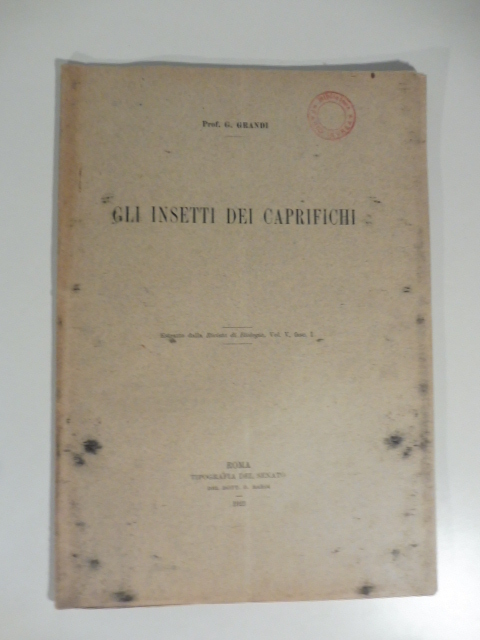 Gli insetti dei caprifichi