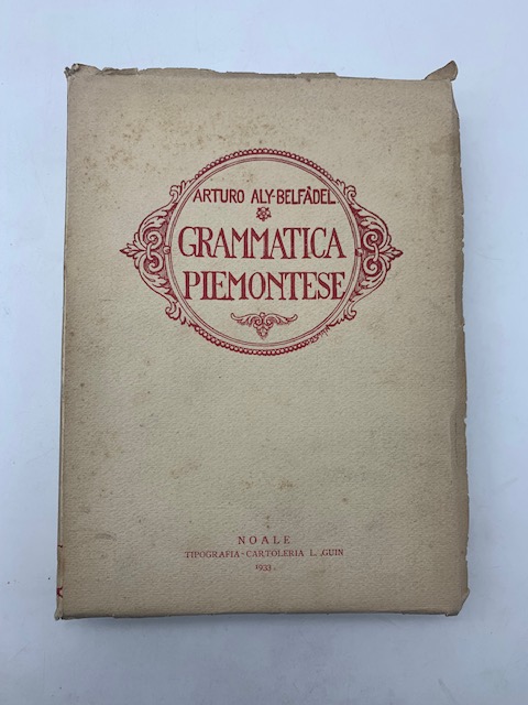 Grammatica piemontese