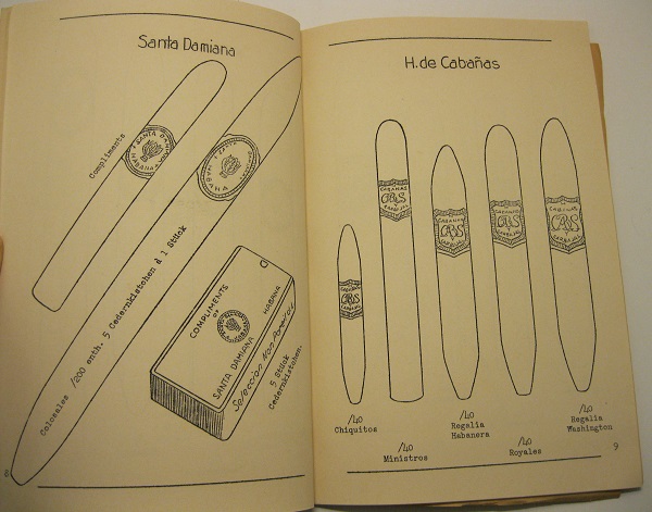 Habana-cigarren Paul Ockert Hamburg-Freihafen. Export, import, transit