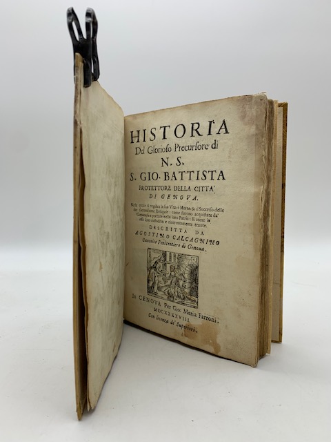 Historia del glorioso precursore di N. S. Gio. Battista protettore …