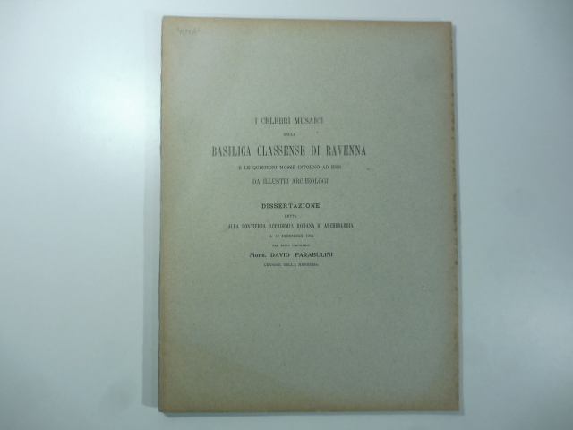I celebri musaici della basilica classense di Ravenna e le …