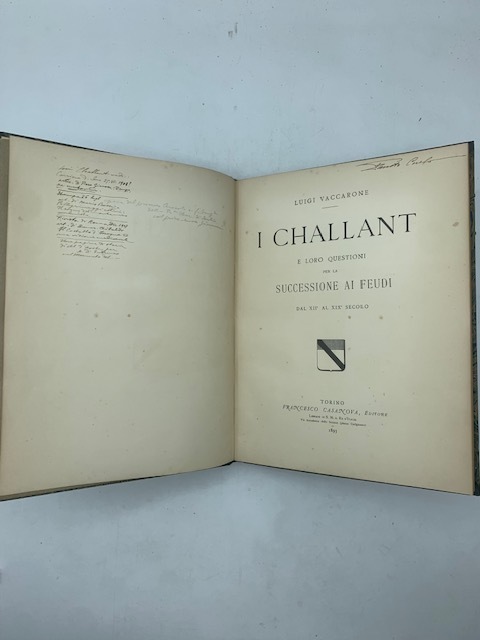I Challant e le loro questioni per la successione dei …