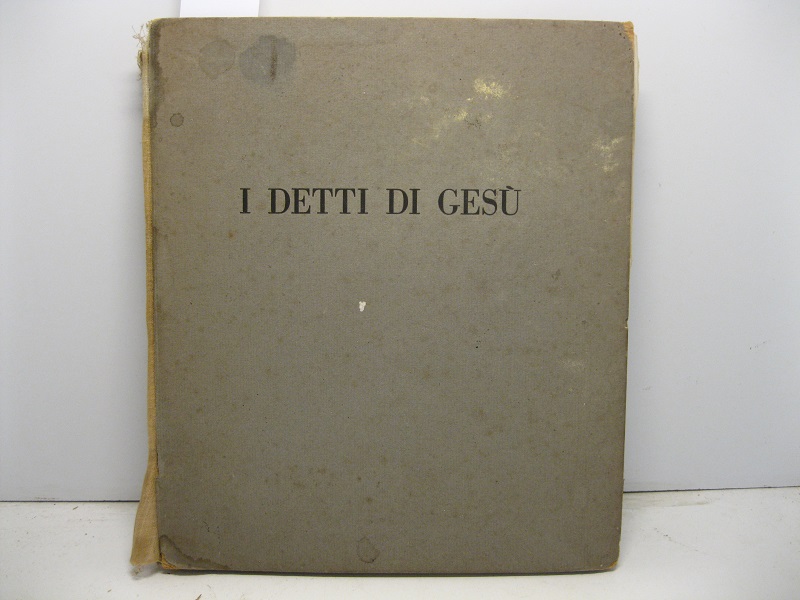 I detti di Gesu'