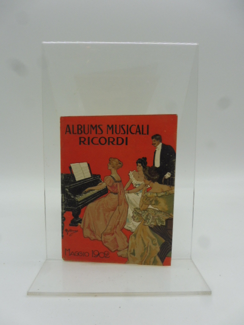 I moderni e piu' popolari albums musicali Ricordi. Maggio 1902
