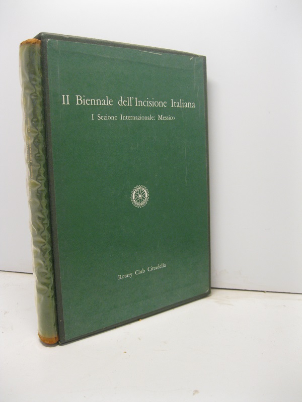 II biennale dell'incisione italiana. I sessione internazionale: Messico con un'acquaforte …