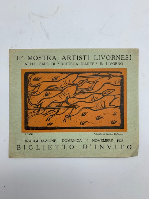 II Mostra artisti livornesi nelle Sale di Bottega d'Arte in …