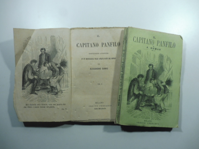 Il capitano Panfilo. Sorprendenti avventure d'un marsigliese nelle cinque parti …