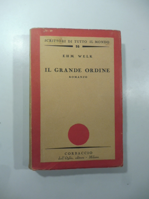 Il grande ordine. Romanzo
