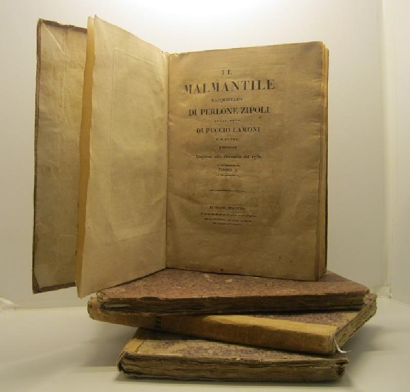 Il malmantile racquistato di Perlone Zipoli colle note di Puccio …