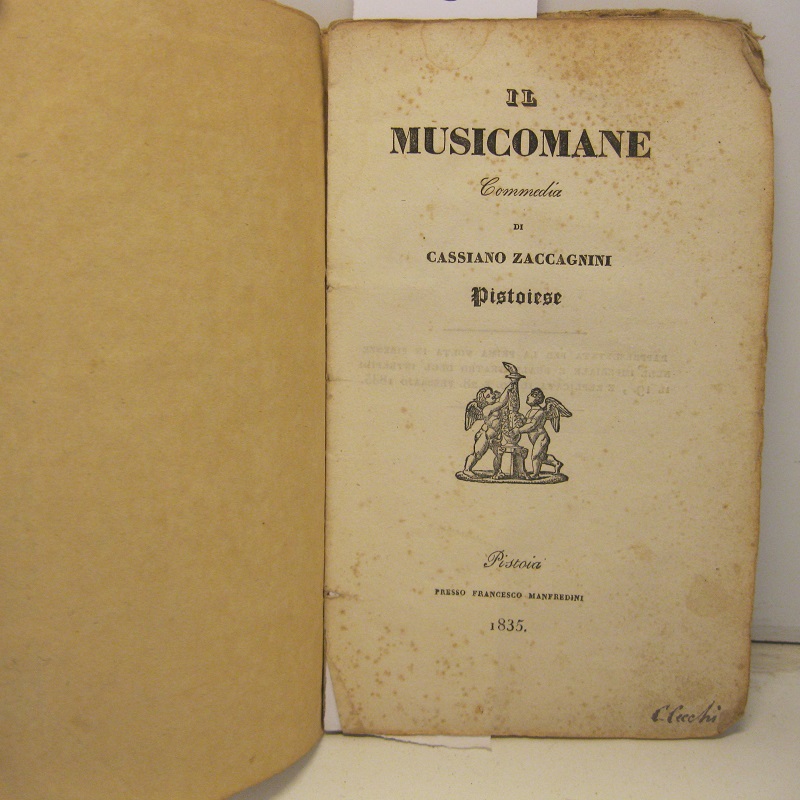 Il musicomane. Commedia