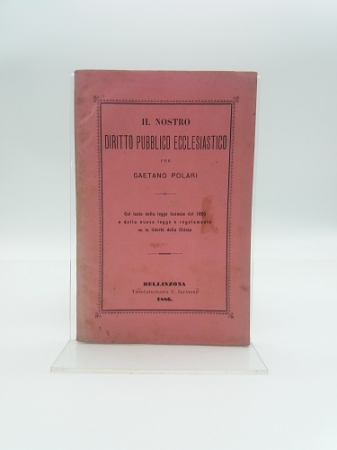 Il nostro diritto pubblico ecclesiastico