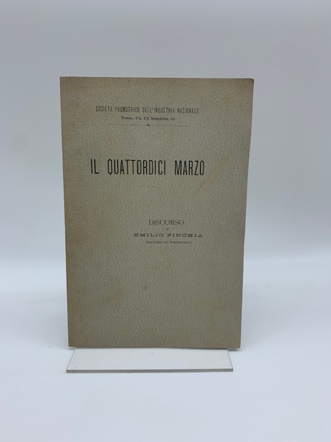 Il quattordici marzo. Discorso