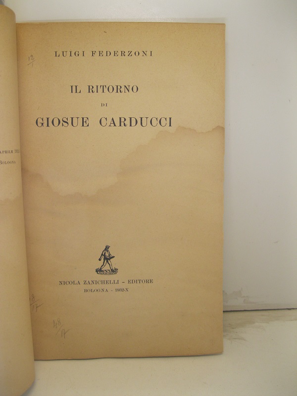 Il ritorno di Giosue Carducci