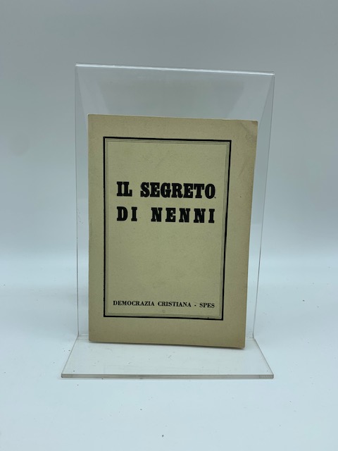 Il segreto di Nenni