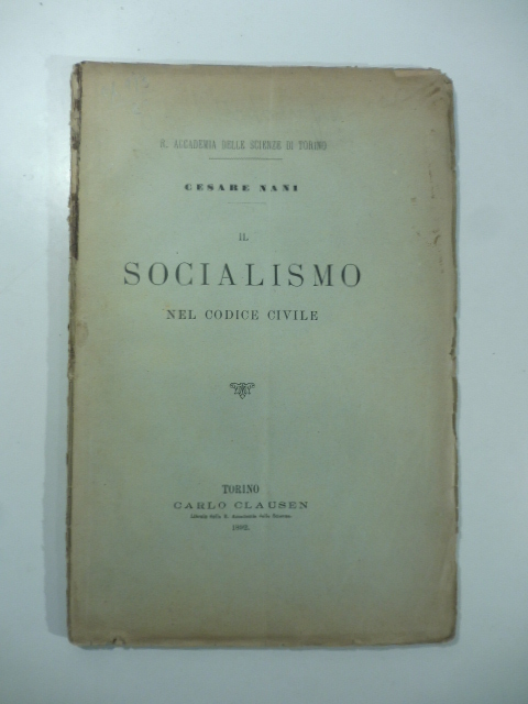 Il socialismo nel codice civile