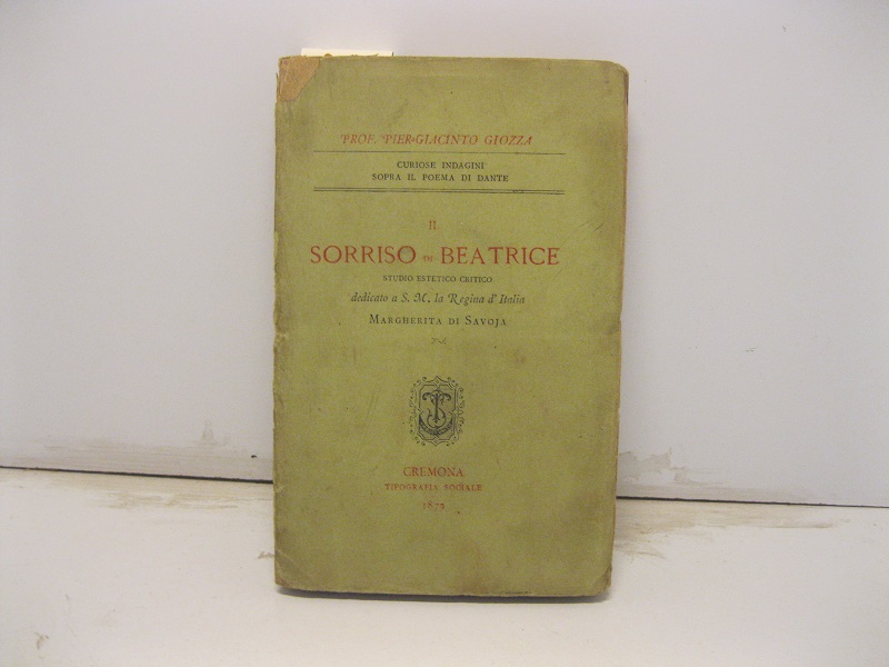 Il sorriso di Beatrice. Studio estetico critico dedicato a S. …