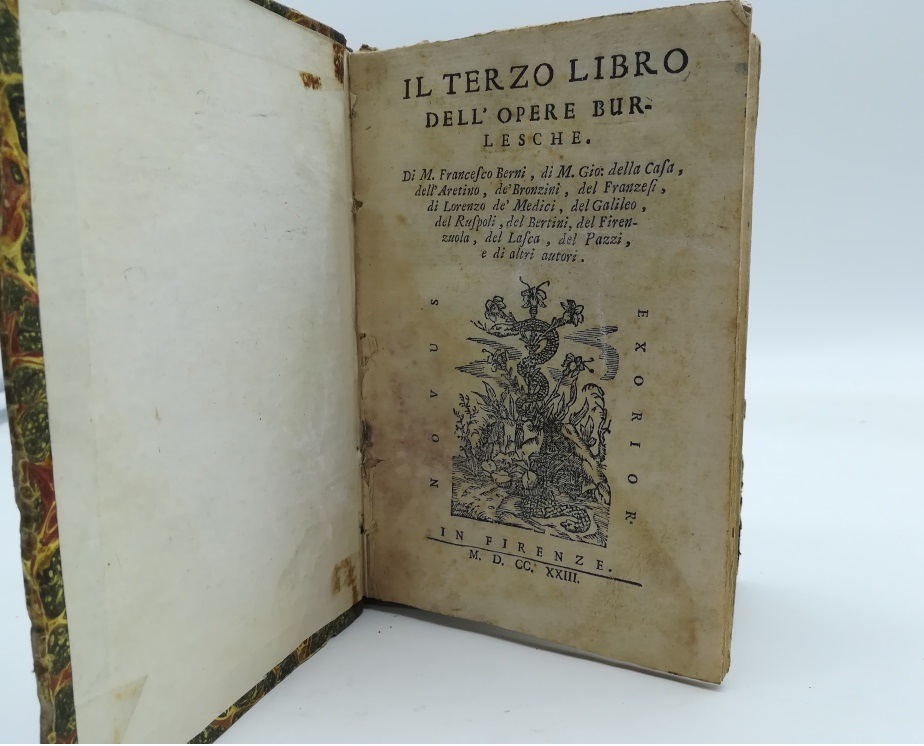Il terzo libro dell'opere burlesche di M. Francesco Berni, M. …