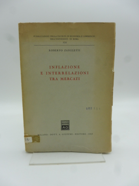 Inflazione e interrelazioni tra mercati
