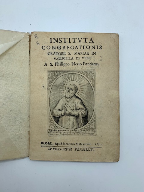 Instituta congregationis oratorii S. Mariae in Vallicella De urbe. A …