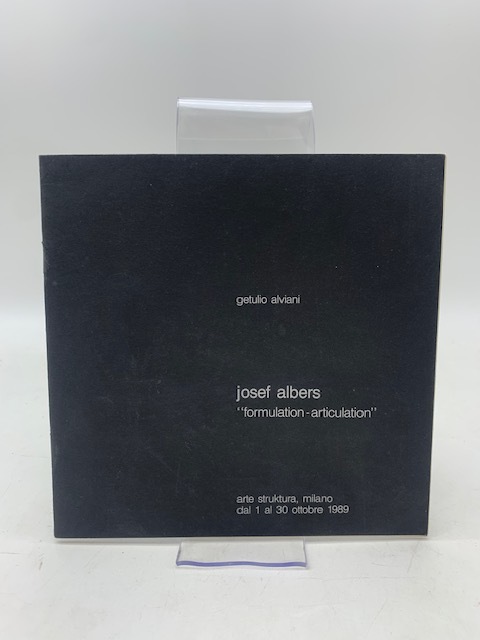 Josef Albers "formulation - articulation". Arte struktura, Milano. Dal 1 …