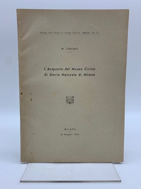 L'acquario del Museo Civico di Storia naturale di Milano