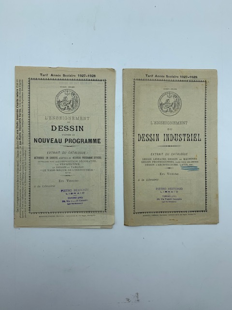 L'enseignement du dessin industriel. Extrait du Catalogue