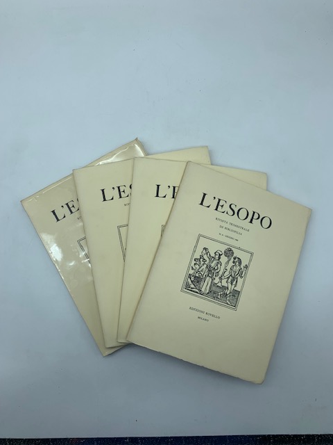 L'esopo rivista trimestrale di bibliofilia. Voll. n. 5 - 6 …