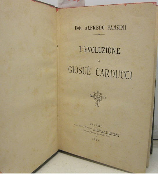 L'evoluzione di Giosue' Carducci.