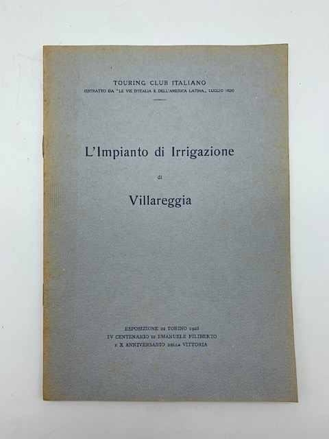 L'impianto di irrigazione di Villareggia