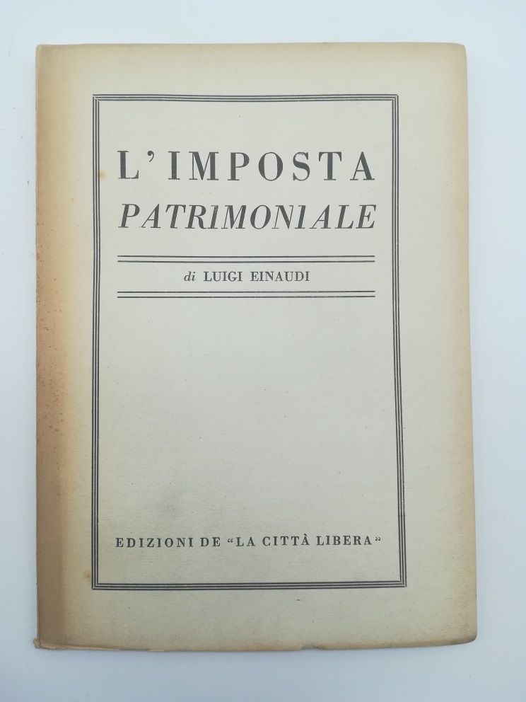 L'imposta patrimoniale