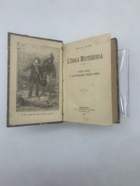 L'isola misteriosa. Parte prima (-terza)