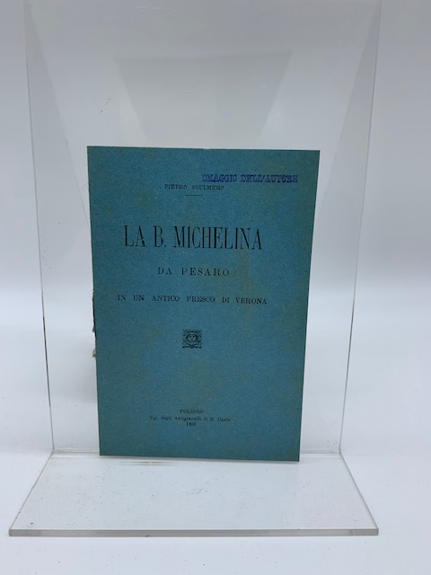 La B. Michelina da Pesaro in un antico fresco di …